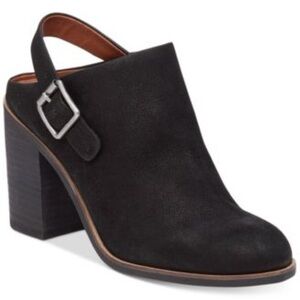 Lucky Brand Machiko Slingback Mule black leather 9 / 39